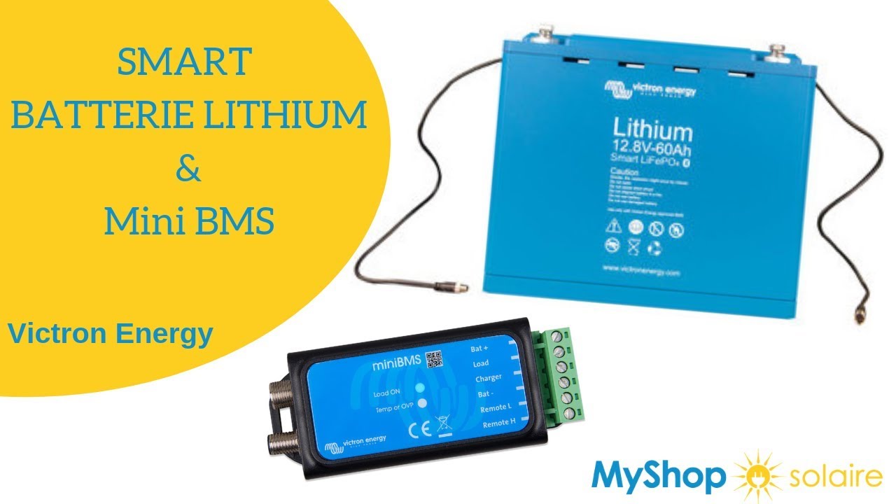 Monter son Kit Solaire AUTONOME - Batterie Solaire Lithium Smart + Mini BMS- MyShop Solaire #solaire