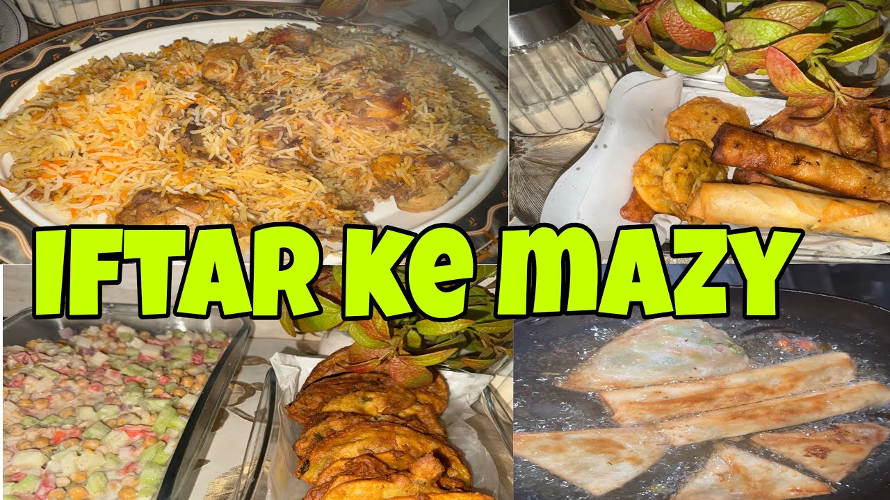 Ramadan Vlog: Aftari Special | Biryani, Aloo Matar Pakore & Family Time
