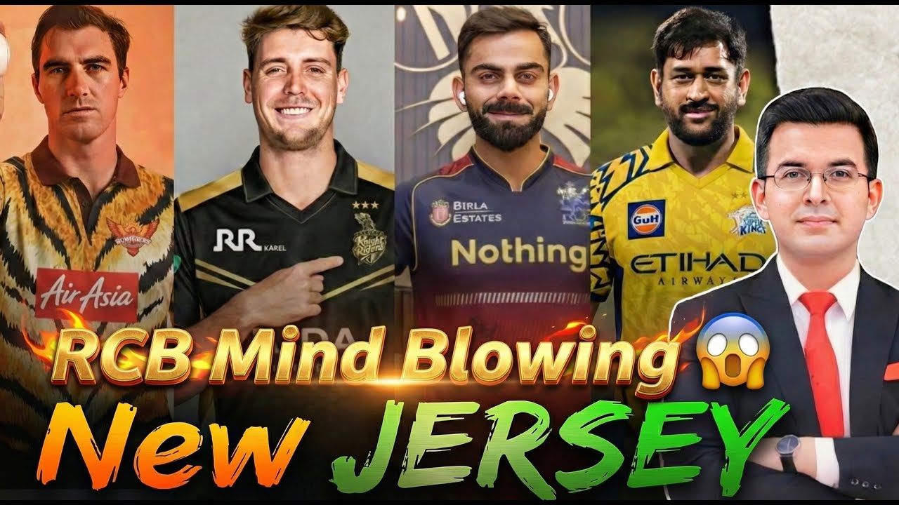 RCB New Jersey Will Shock You! IPL 2026 All 10 Teams Jersey & Sponsor Update#CricketNews #TeamIndia