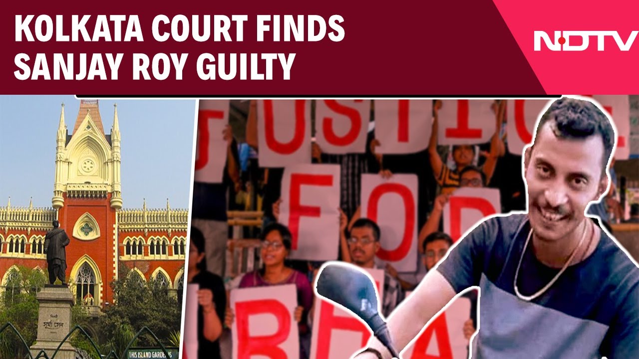 RG Kar Rape-Murder Case: Kolkata Court Finds Sanjay Roy Guilty