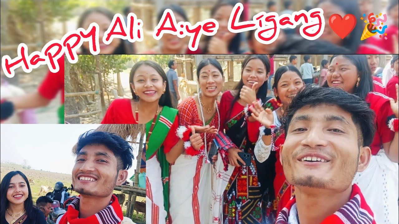 Happy Ali A:ye Lígang 🎉❤️ আমাৰ গাঁৱৰ Lígang || Mising Vlog Video || Narah Ao 