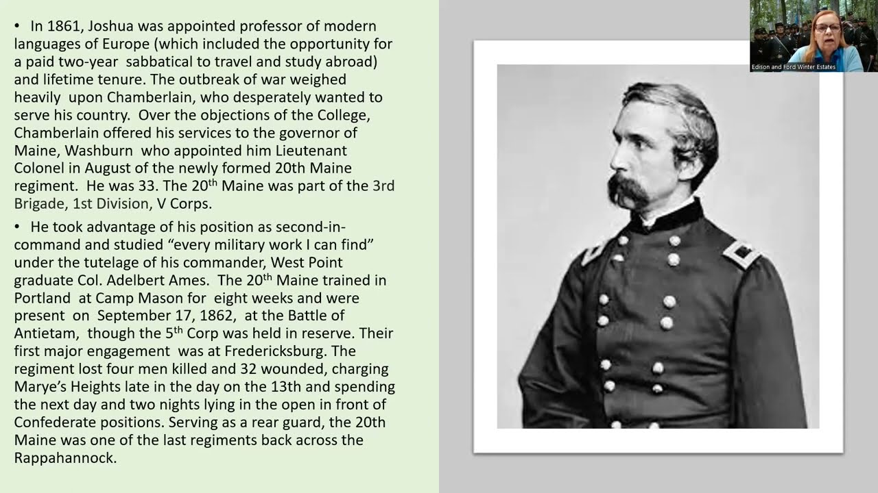 Digital Discussion: Joshua Chamberlain and the Civil War