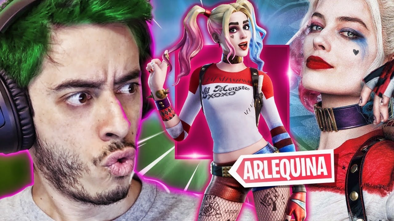 ARLEQUINA CHEGOU AO FORTNITE!