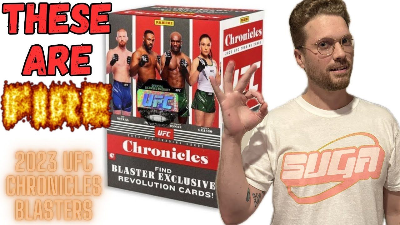 UFC Blasters but they're actually GOOD! | 2023 Panini UFC Chronicles Blaster Boxes | Should You Buy?