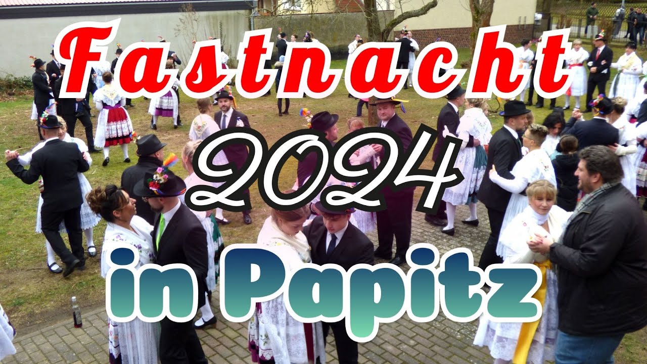 Fastnacht in Papitz 2024 🎷🥁 / Mein erstes Fastnachtsvodeo 2024 #brauch #tradition
