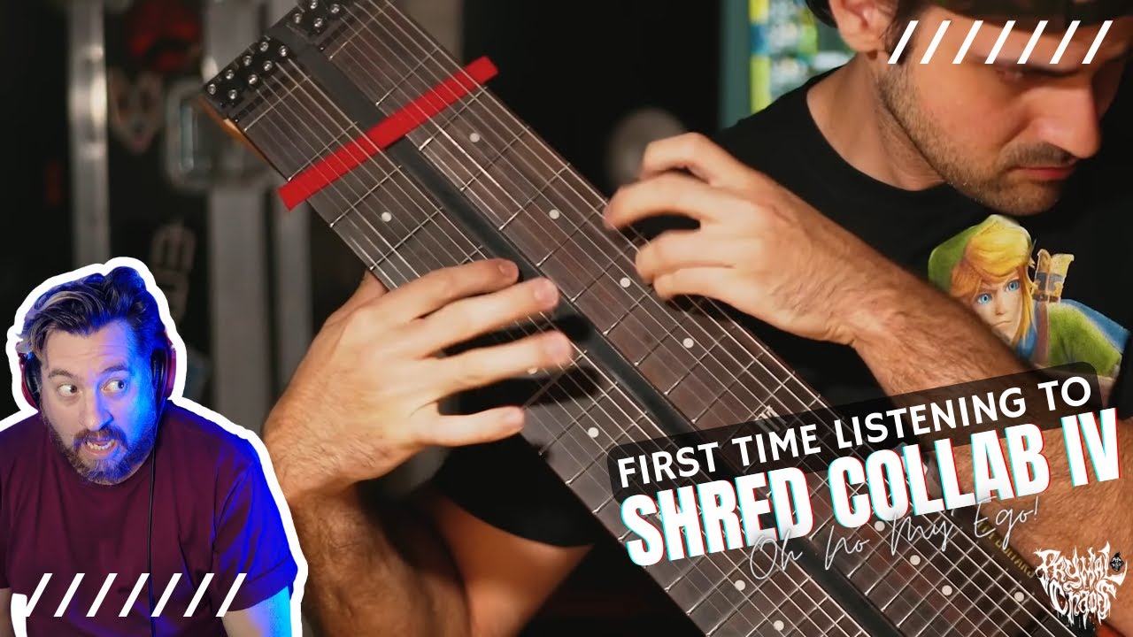 My Ego Takes a Beating!! || Biggest Shred Collab Song In The World IV ||  Reaction!