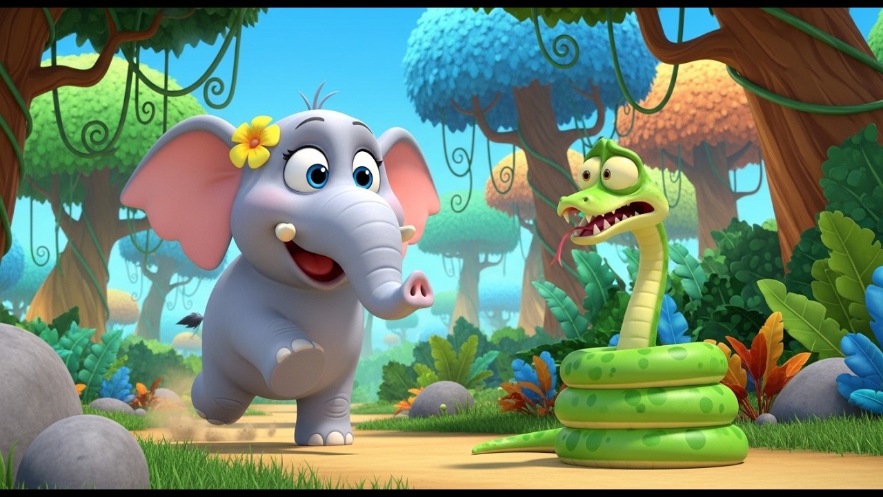 Detective de la Jungla La Serpiente Furtiva 🐍 Canción Infantil Educativa en Español Para Niños