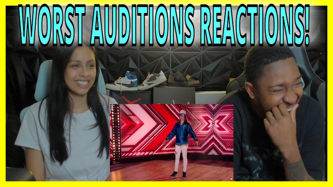 Впервые реагирую на худшие вокальные прослушивания в шоу American Idol и X-Factor.