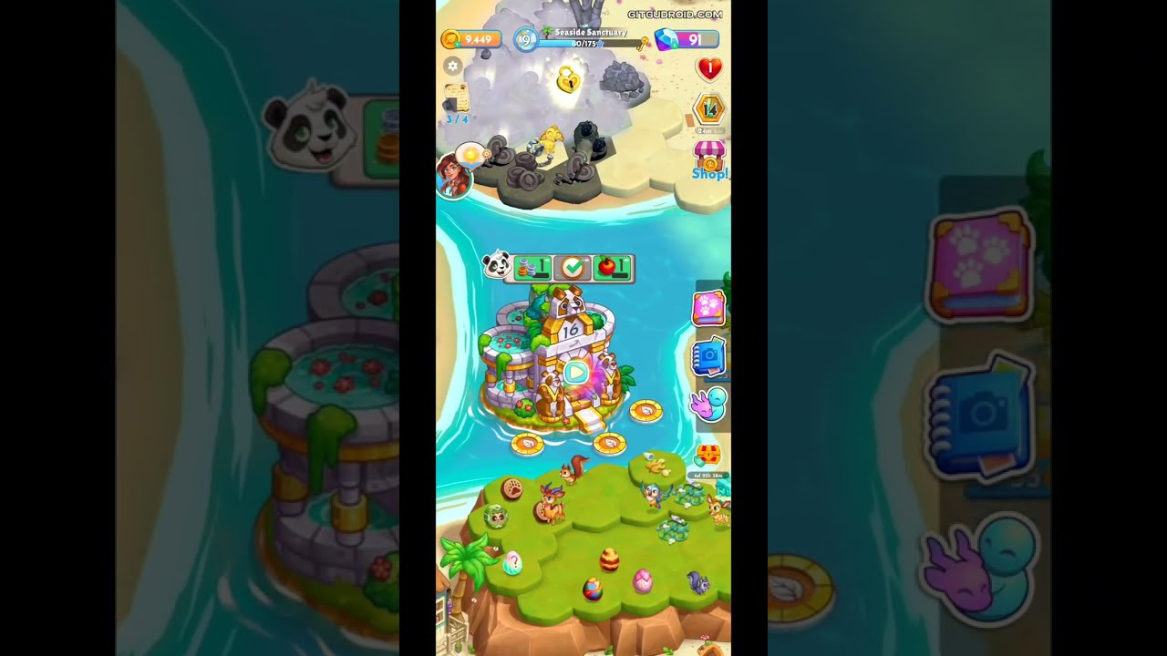 ◇3◇ Paradise Paws - Gameplay & Walkthrough (Longplay) [No Commentary, F2P, Android] - Part 3
