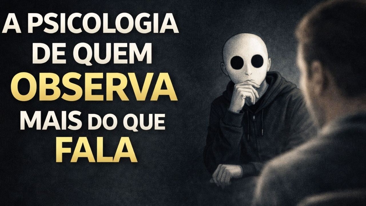 A psicologia de quem observa mais do que fala
