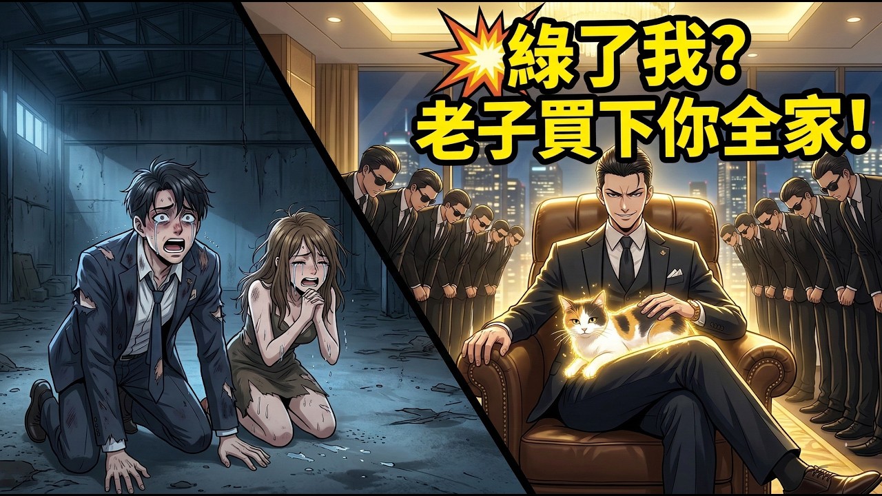 ❤️最爽都市逆襲！昨天嫌我窮跟人跑，今天我化身神秘首富，開著百台勞斯萊斯讓富二代全家破產！#短劇