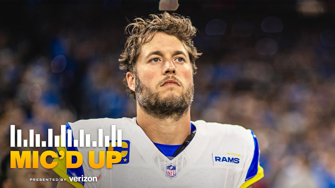 Matthew Stafford Mic’d Up In His Return To Detroit To Face The Lions