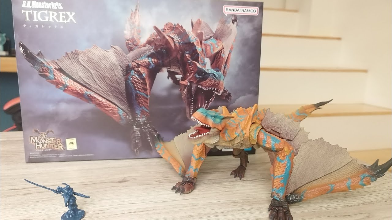 MY FIRST!! S.H.MonsterArts Monster Hunter Tigrex Unboxing
