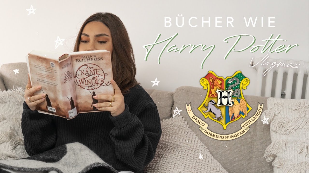 5 BÜCHER WIE HARRY POTTER! ⚡ | Vlogmas Tag 4 | madametamtam