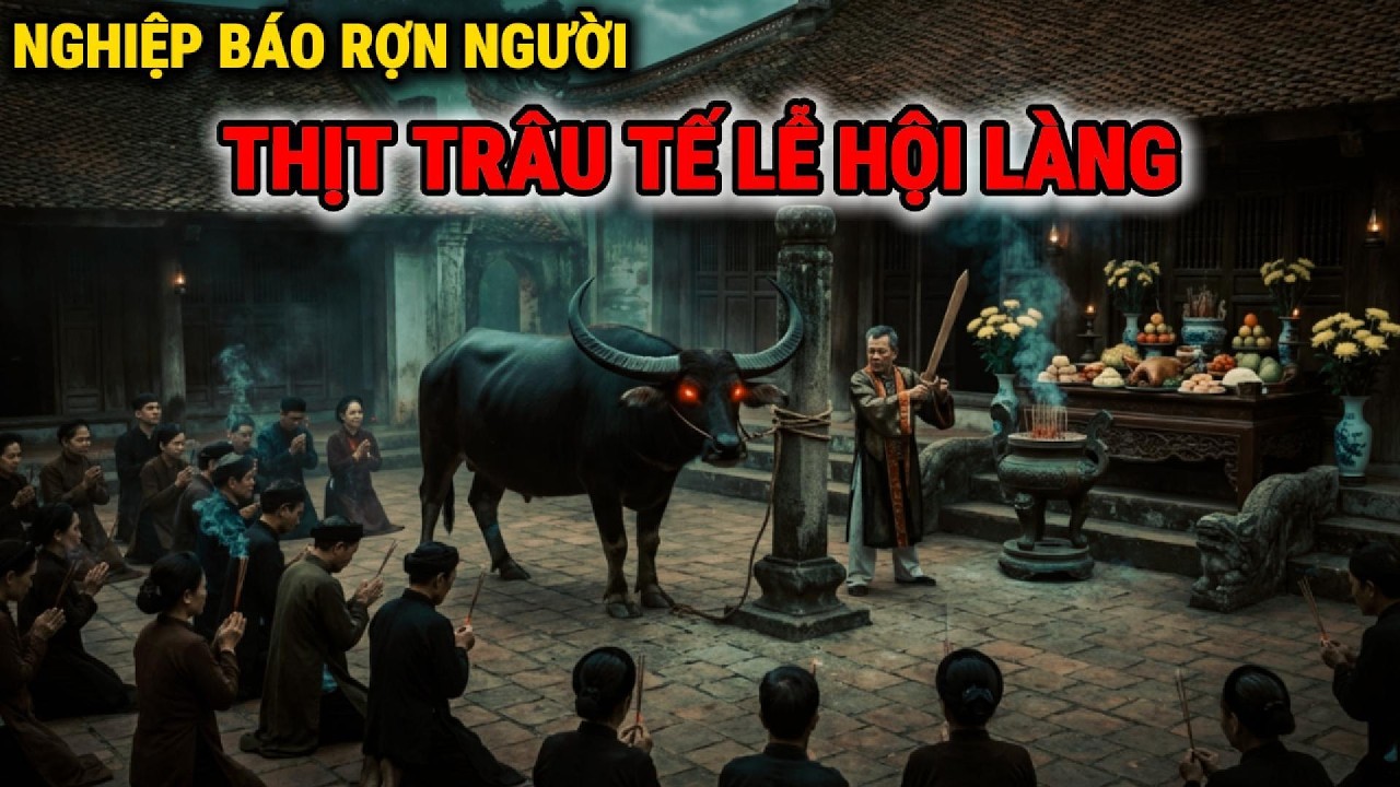 Ăn Thịt Trâu Ngày Hội Làng - NGHIỆP BÁO SÁT SINH Rợn Người Khiến Cả Làng Rùng Mình |NHÂN QUẢ BÁO ỨNG