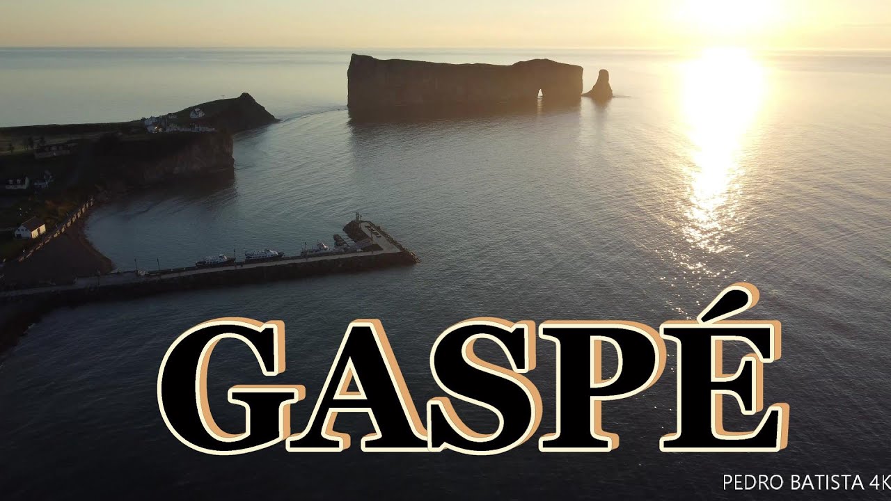 GASPÉ quebec canada- peniche berlengas do canada 4K