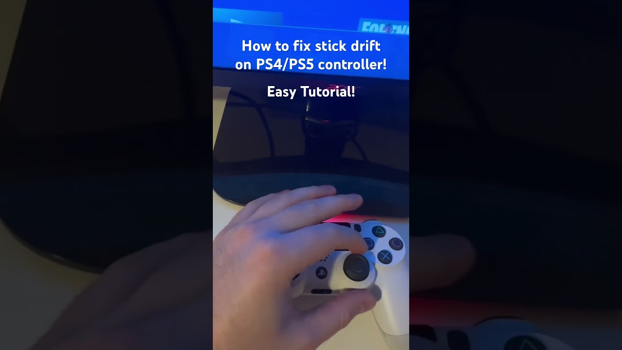 Как исправить дрейф стиков на контроллере PS4/PS5! (Простой урок!) 