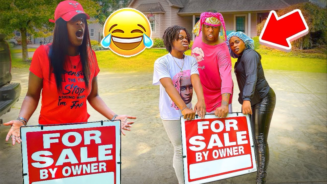 PUTTING MY HOUSE UP FOR SALE PRANK ON SIBLINGS (HILARIOUS)