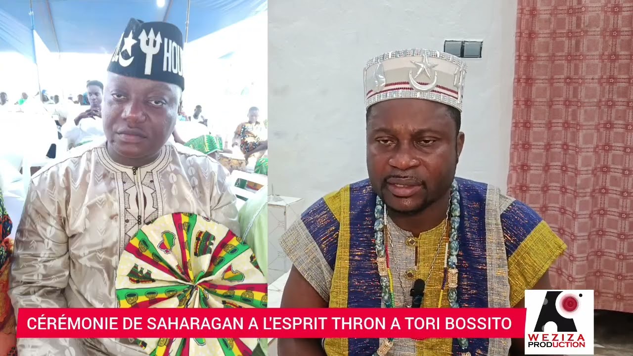 CÉRÉMONIE DE SAHARAGAN A TORI BOSSITO 