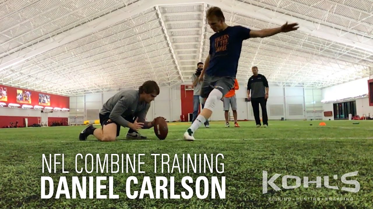 Daniel Carlson | NFL Combine Training | Kohl's Kicking Camps