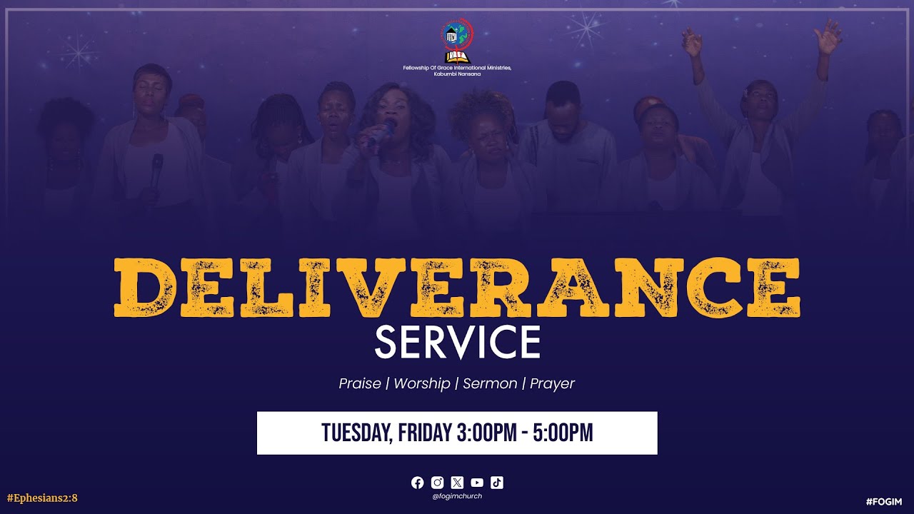 TUESDAY DELIVERANCE SERVICE | 27TH JANUARY 2026 | FOGIM