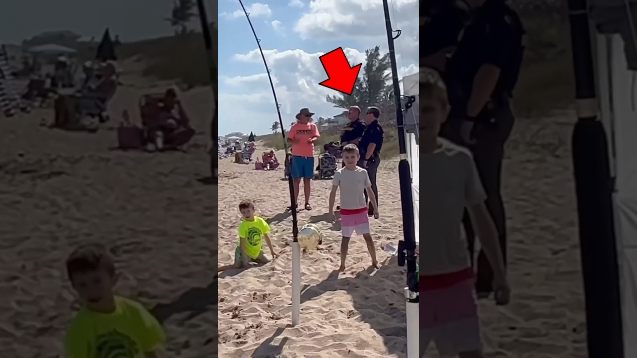 COPS CALLED ON BEACH KAREN