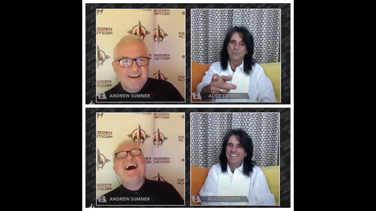 Alice Cooper celebrates Forbidden Planet 42!