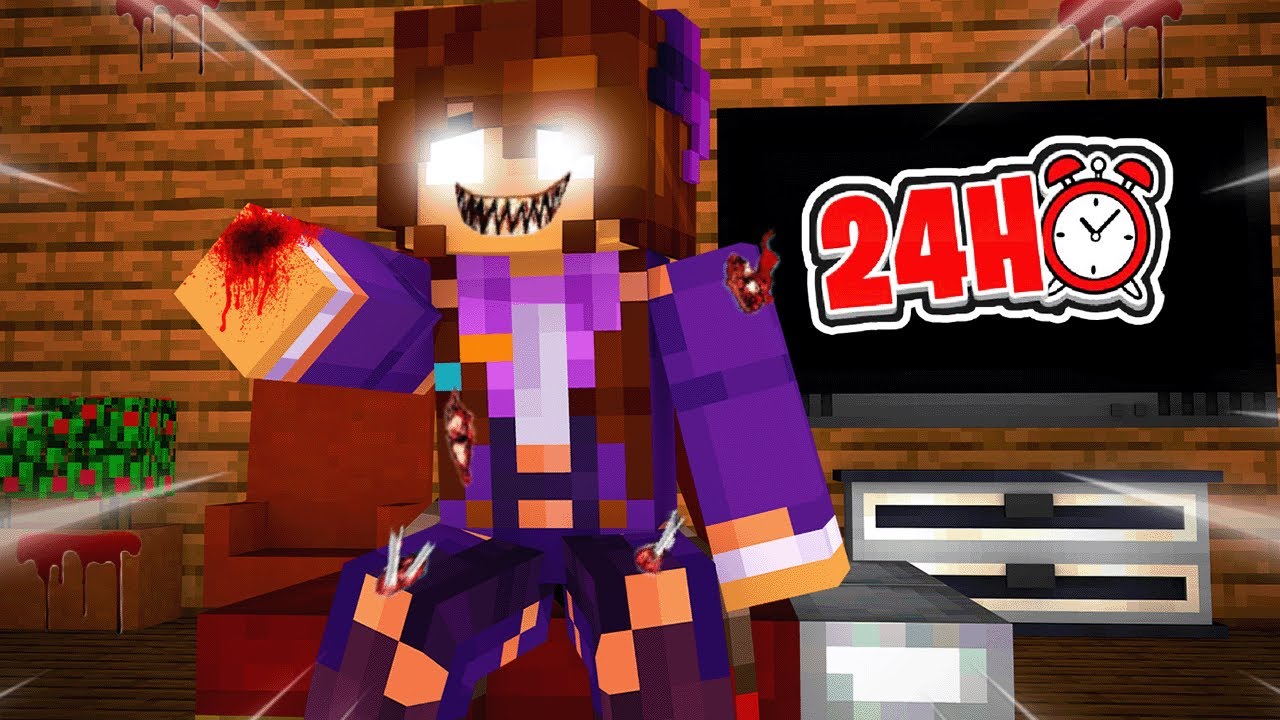 No dejé dormir a mi AMIGA por 24 horas en Minecraft.