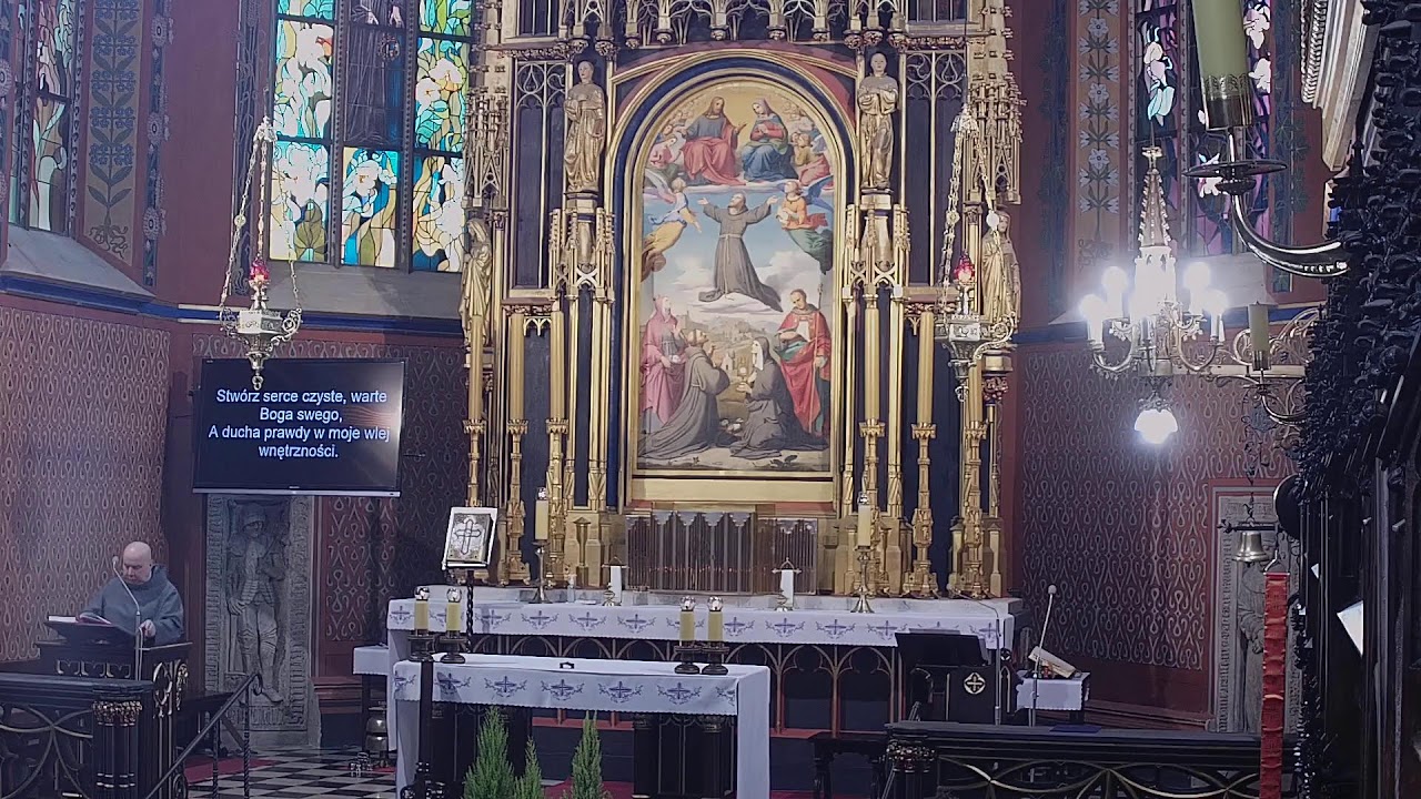 Bazylika św. Franciszka z Asyżu w Krakowie – transmisja na żywo