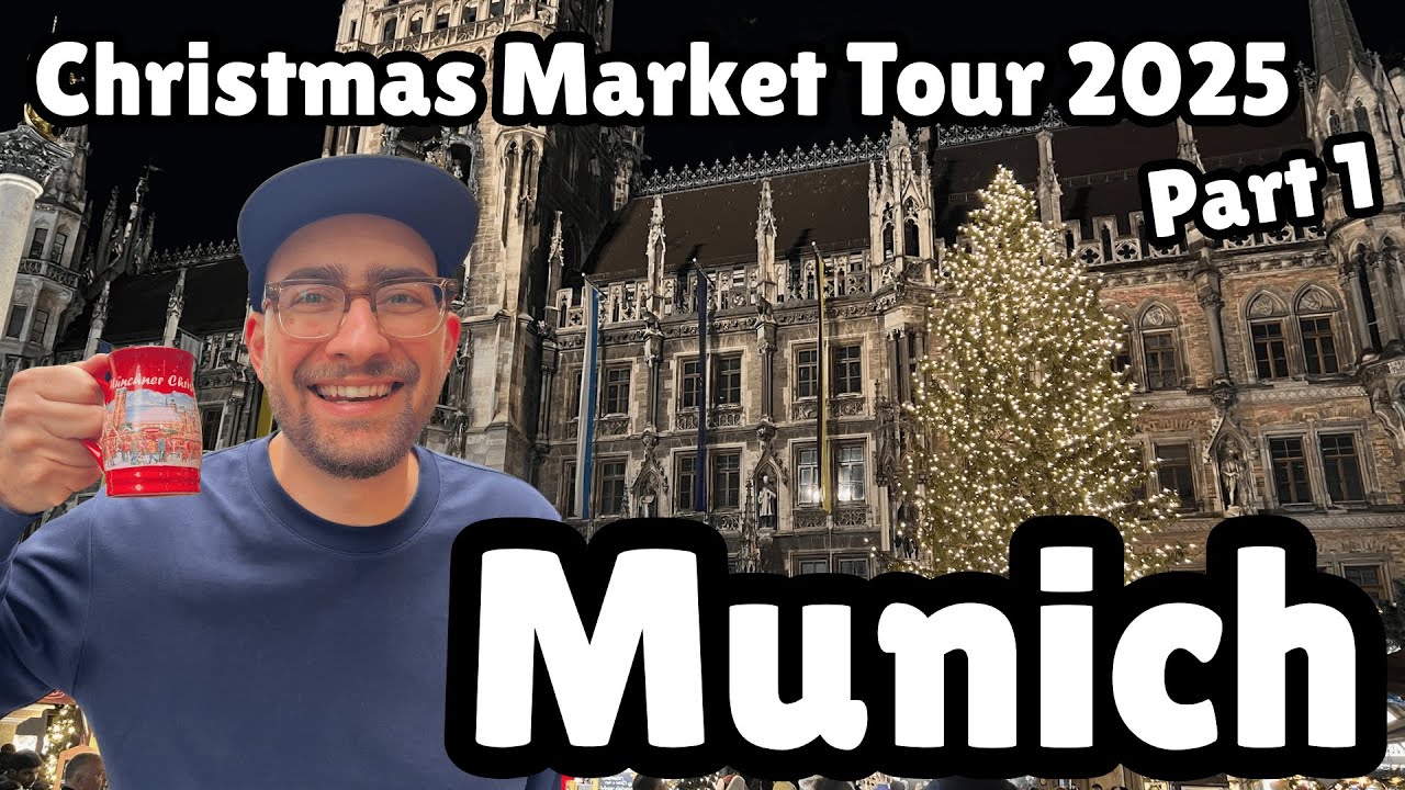 Americans visit Munich Germany Christmas Markets!