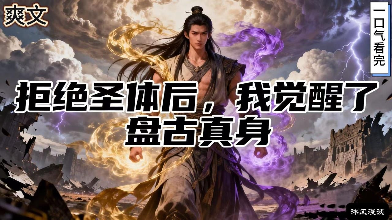 完结《拒绝圣体后，我觉醒了盘古真身》程永仁穿越荒古世家，因拒绝系统圣体，被判定为“天道弃子”，受尽冷眼。五年后求真大会，面对羞辱，他直接觉醒盘古真身系统！#動漫 #穿越#有声漫画#爽文#玄幻 #无敌