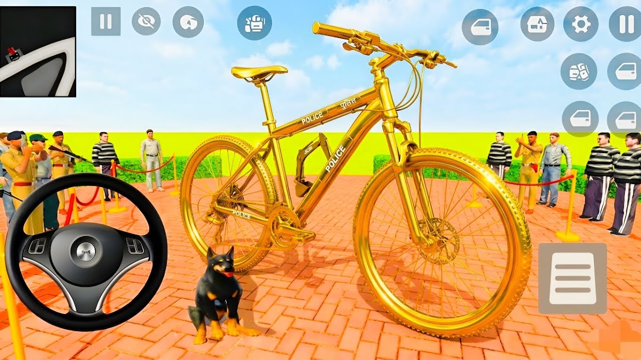 🤑Indian Thift Auto Simulator🤩Indian Showroom Purchase😯Modified Lexriy New Police DumperAnd Bike🥳Game