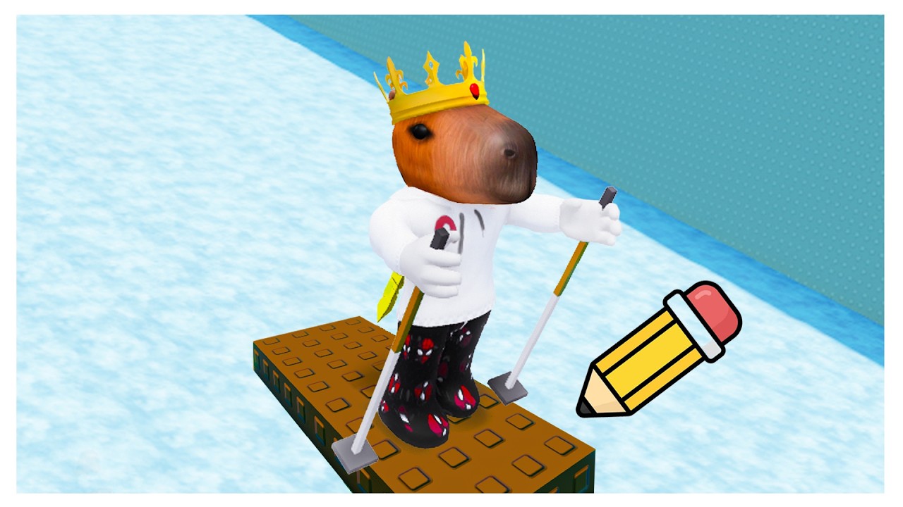 DIBUJA tu PROPIO TRINEO en ROBLOX