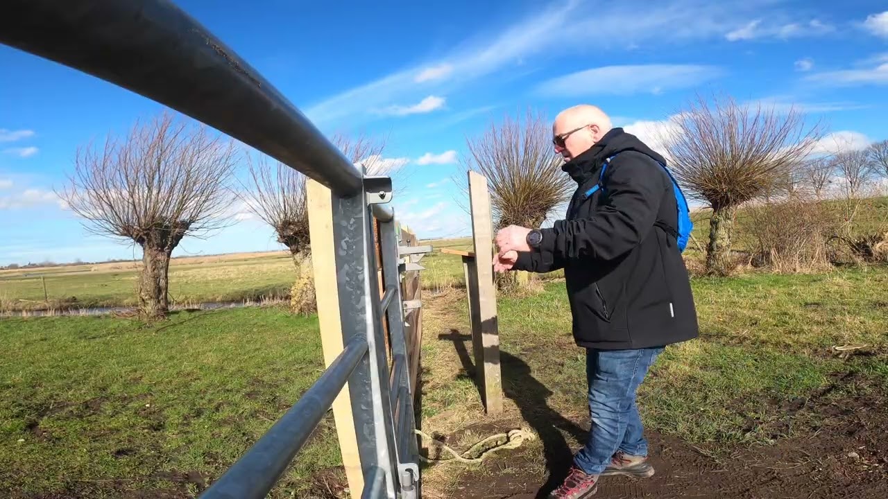 Wandelnetwerk noord Holland   Grootschermerroute (geel) 4K