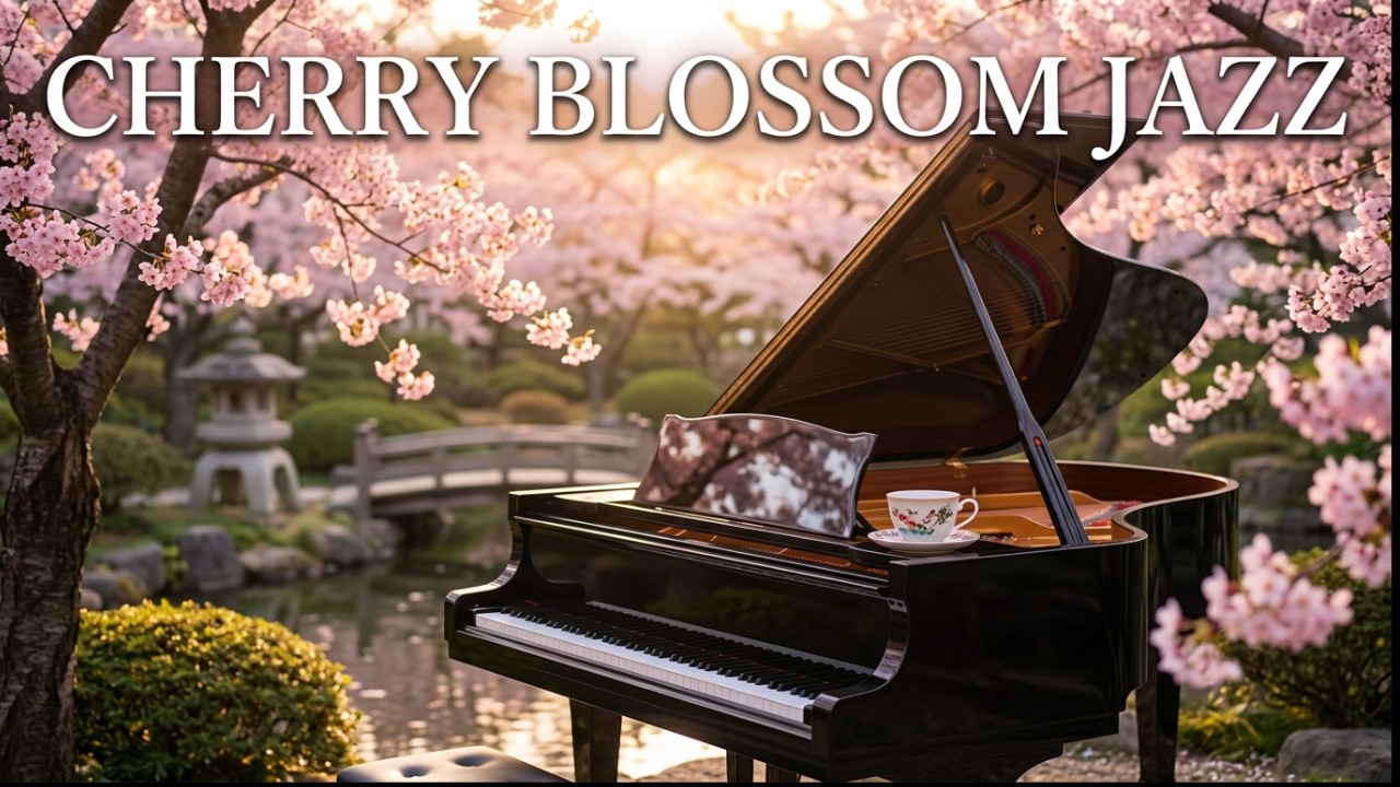 Peaceful Jazz Piano ☕ Soft Music for Focus & Morning Ritual — 朝のジャズBGM