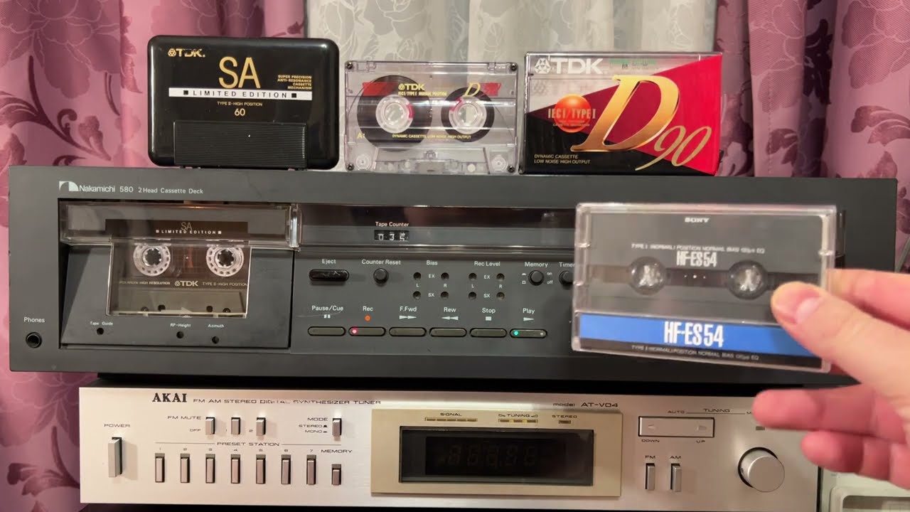 Удивительный магнитофон. Nakamichi 580 и музыка