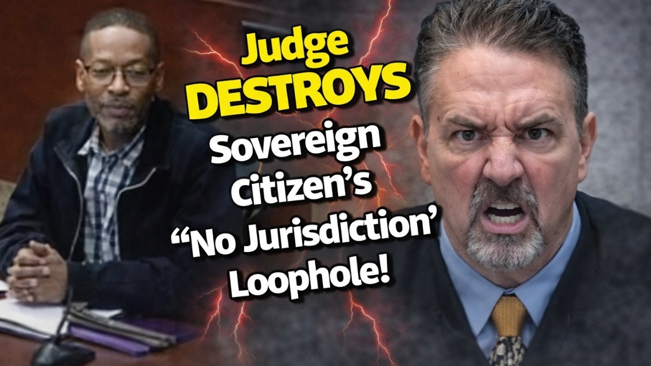 Judge DESTROYS Sovereign Citizen’s No Jurisdiction Loophole!