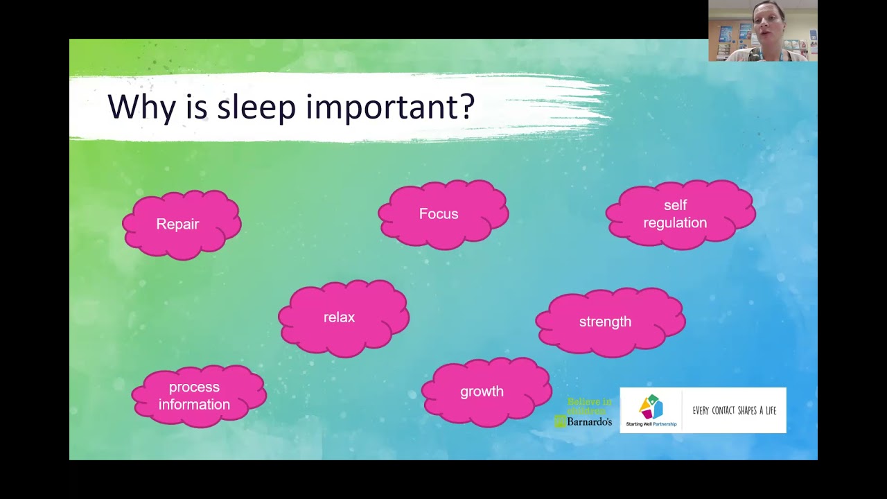Starting Well Partnership - Better sleeping habits for children over 10 years
