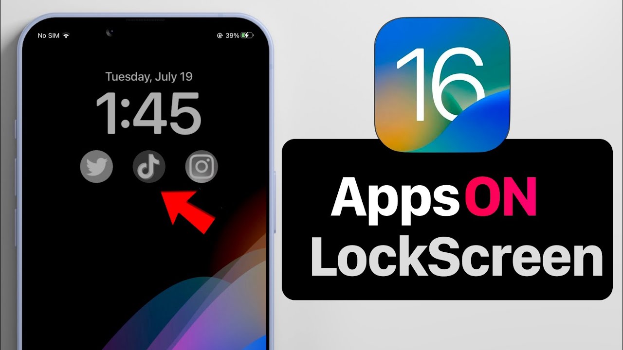 iOS 16 LockScreen Apps - How to install