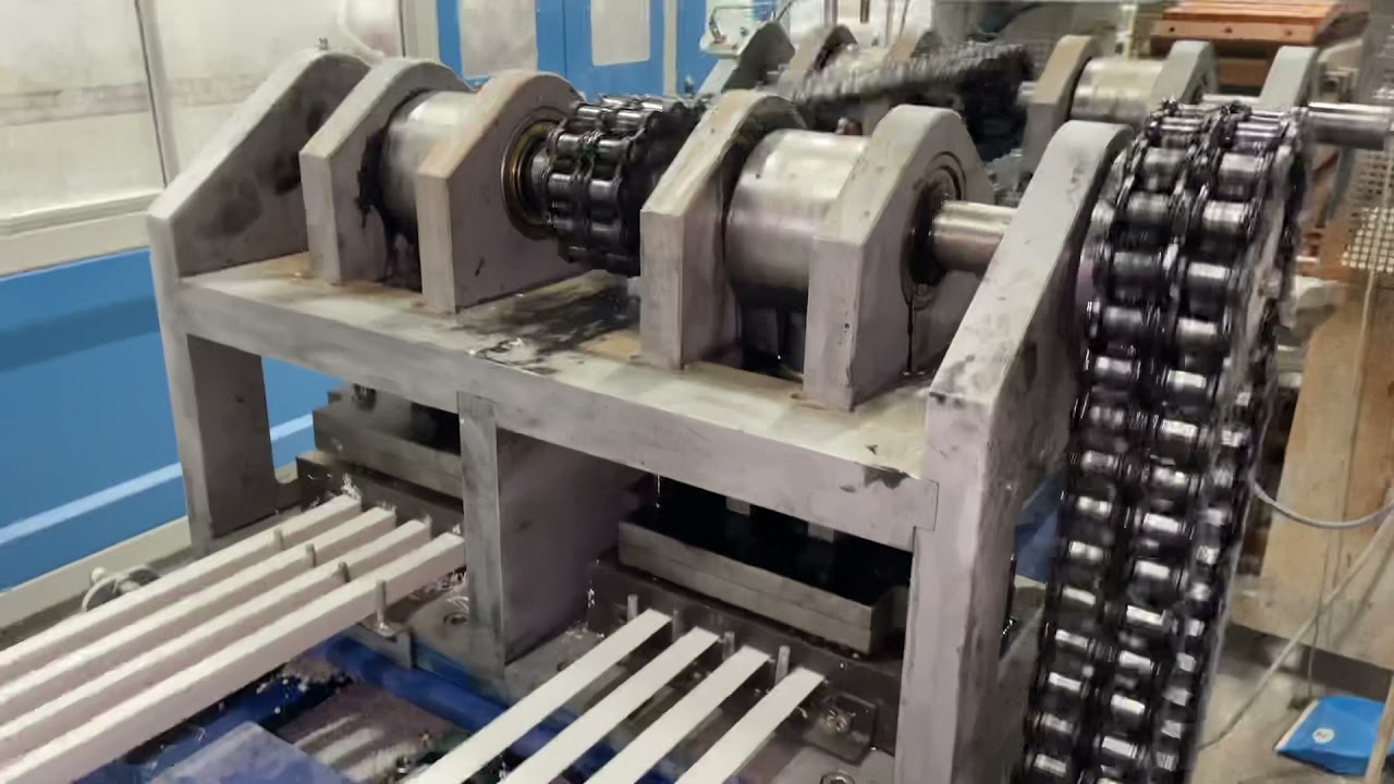 Fileli Köşebent 8 çıkış pvc delik delme Makinası - UZUNNURKALIP