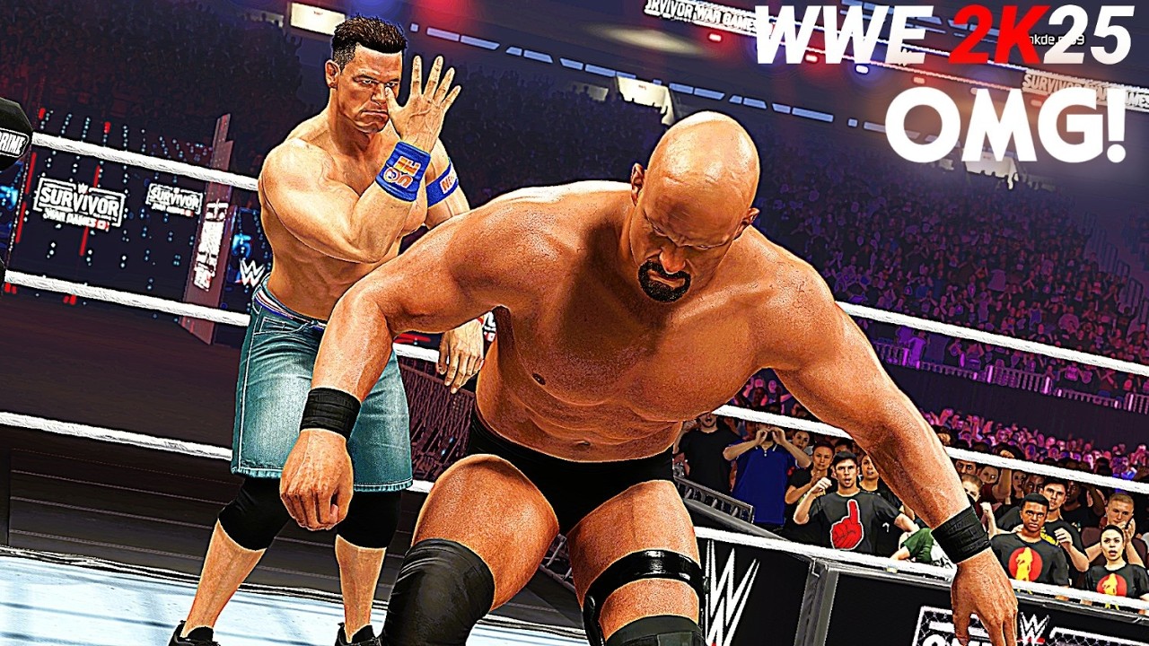 Round 8 EXPLODES! Stone Cold vs John Cena – Match of the Tournament!| WWE 2K25 Gameplay