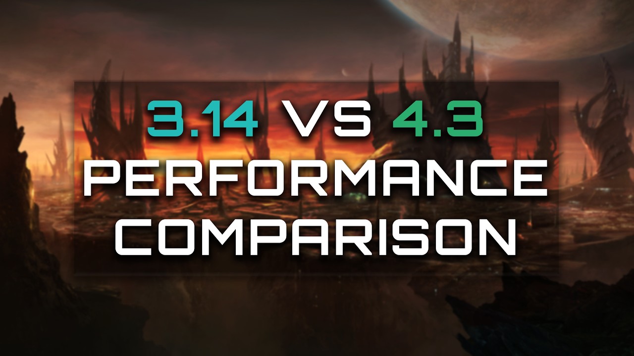 3.14 vs 4.3 Beta Performance Comparison | Stellaris