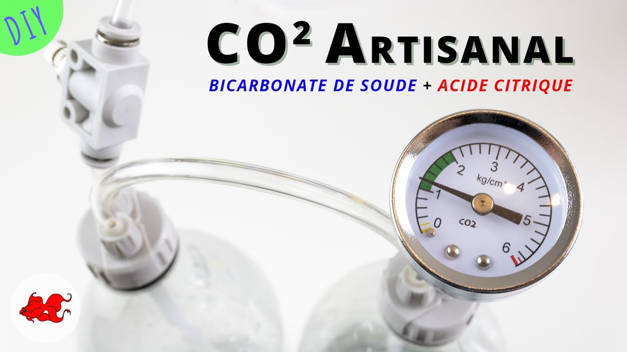 [Tuto] CO2 Artisanal Bicarbonate de soude + Acide citrique