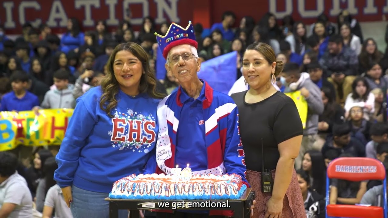 Barrientes Middle School Celebrates the Birthday of Francisco Barrientes!