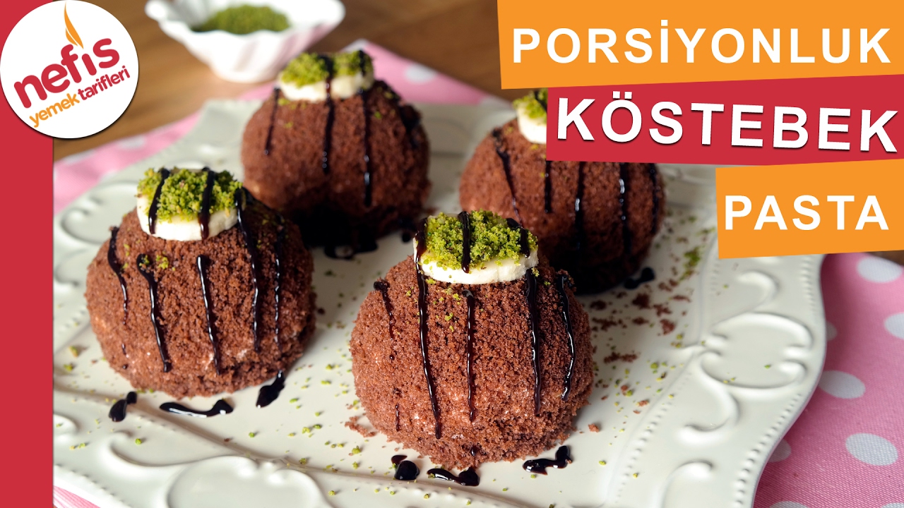 Porsiyonluk K&ouml;stebek Pasta - Pasta Tarifleri - Nefis Yemek Tarifleri