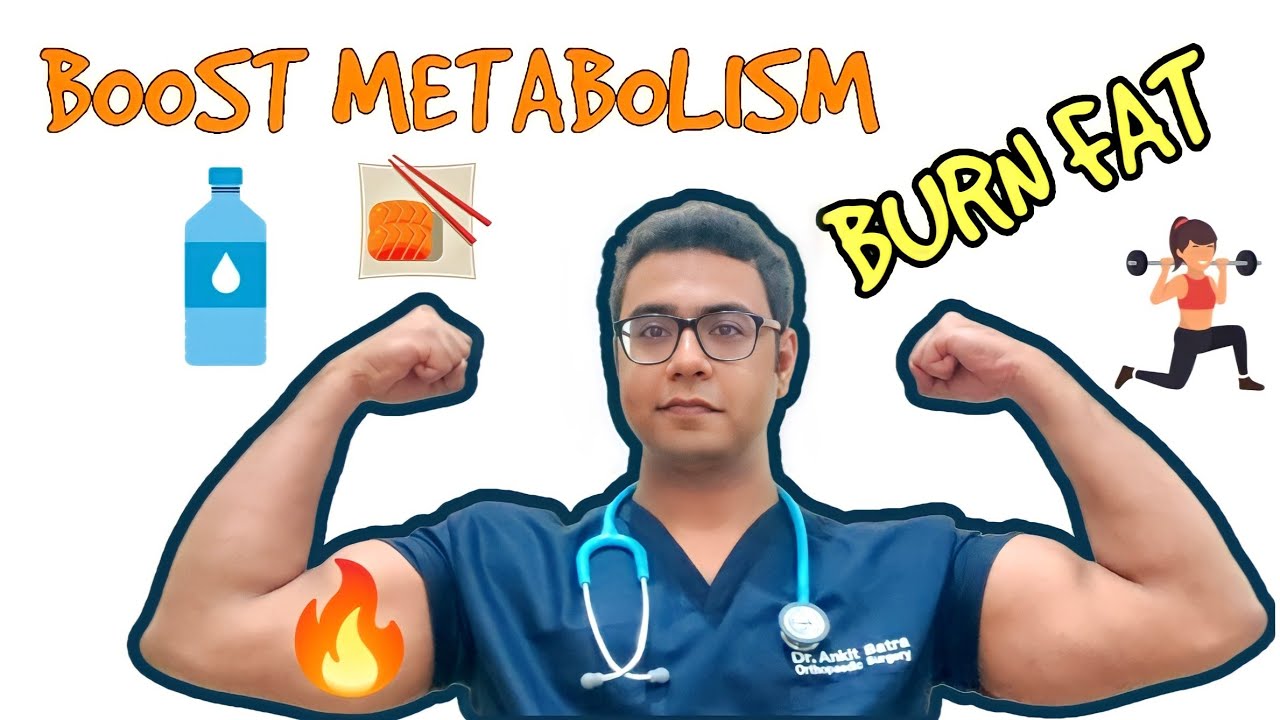 Doctor Explains: Tricks to BOOST YOUR METABOLISM, lose fat and gain muscle Fast!!