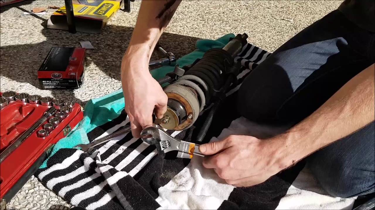 Инструкция по замене/занижению задней подвески BMW E34