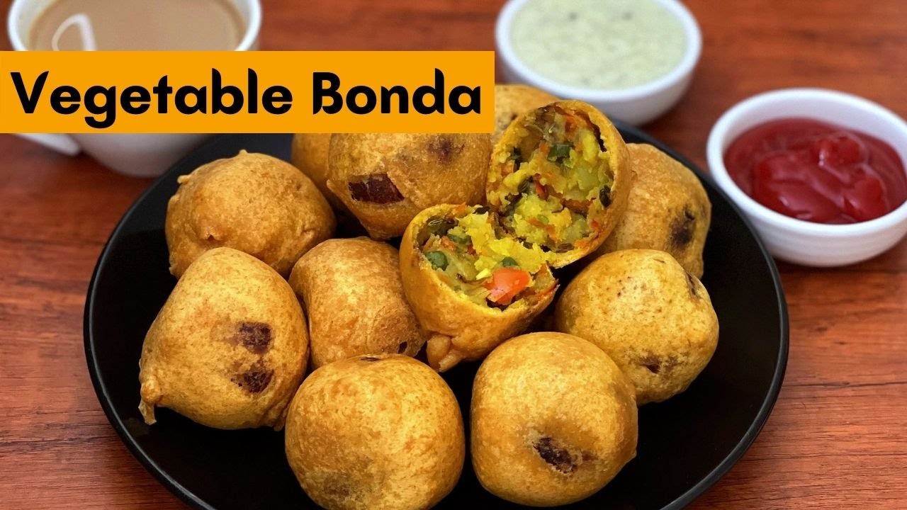 Vegetable Bonda | Mixed Vegetable Snack | Evening Snack Recipe | Tea Time Snack