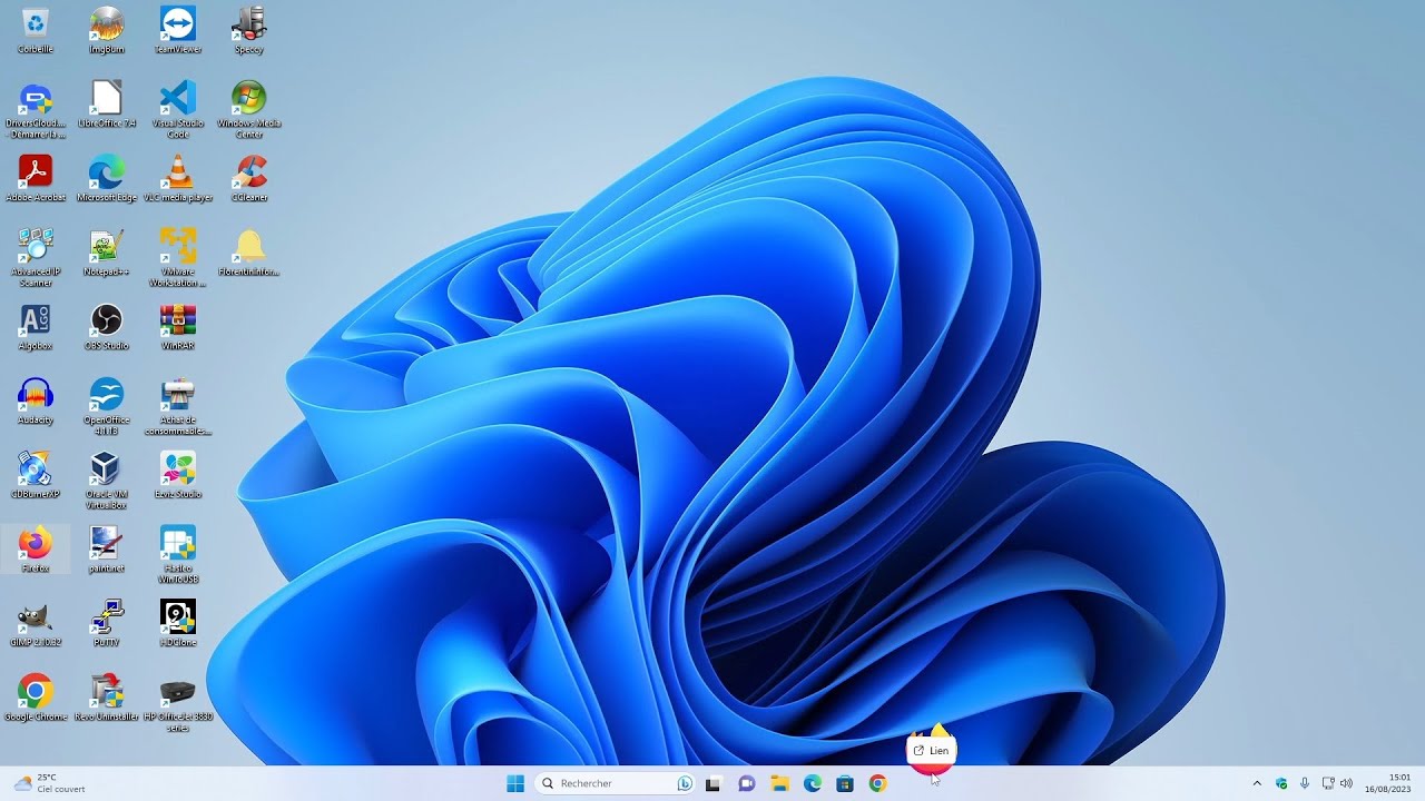 Comment épingler un programme dans la barre de tâches avec un glisser déposer sur Windows 11