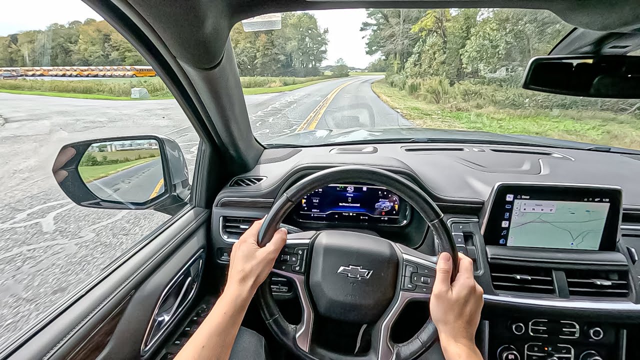 2023 Chevy Tahoe Z71 - POV Test Drive